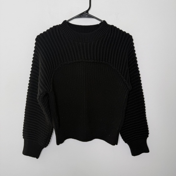 Mango Puff-sleeve Knitted Sweater S - Picture 3 of 6